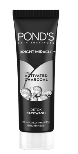 PONDS ACTIVATED CHARCOAL DETOX FACEWASH  50GM