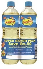 SUNDROP REFINED SUNFLOWER OIL 2L