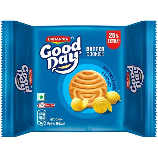 BRITANNIA GOODDAY BUTTER BISCUITS 250GM