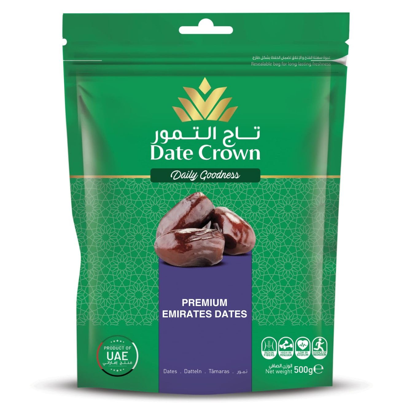 DATE CROWN FARD 500GM