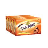 SANTOOR SOAP PACK 4