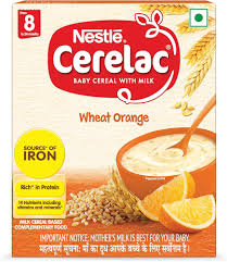 CERELAC WHEAT ORANGE 300GM