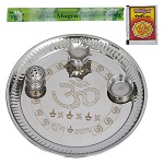 STEEL PUJA THALI