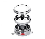 STEEL LUNCH BOX TIFFIN NO6