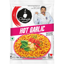 CHINGS HOT GARLIC NOODLES 60GM