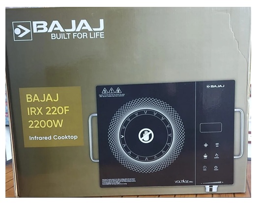 BAJAJ INFRARED COOKTOP IRX 220F 2200WATT