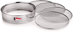 STEEL MINI AATA CHALNI 4IN 1 4PCS