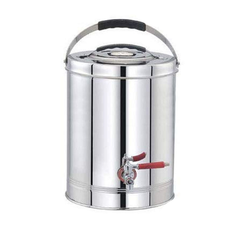 BLUE FLORA STEEL TEA POT 7.5L