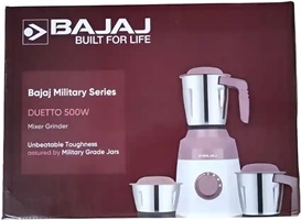 BAJAJ MILITARY SERIES MIXER GRINDER 50W