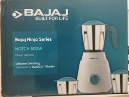 BAJAJ MIXER GRINDER NOTCH 500W