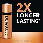 DURACELL 2*LONGER LASTING BATTERY