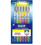 ORAL-B CAVITY DEFENSE TOOTHBRUSH 6PCS