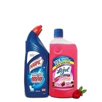 HARPIC 500ML +LIZEL SHAKTI FLOOR CLEANER 80ML FREE