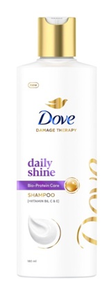 DOVE DAILY SHINE SHAMPOO 180ML