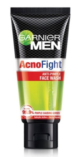 GARNIER MEN ACNO FIGHT PIMPLE FACEWASH 50GM