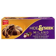 PARLE HIDE AND SEEK MILANO CHOCO HAZELNUT BISCUIT 60GM