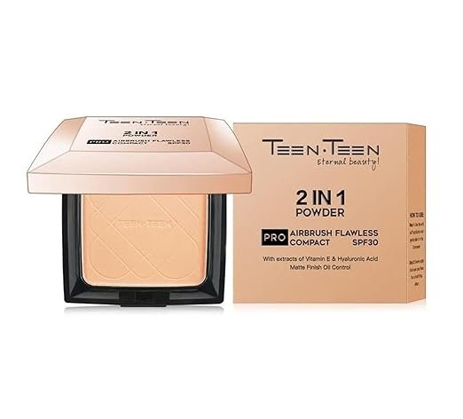TEEN TEEN 2IN1 COMPACT POWDER SPF30 03 20GM