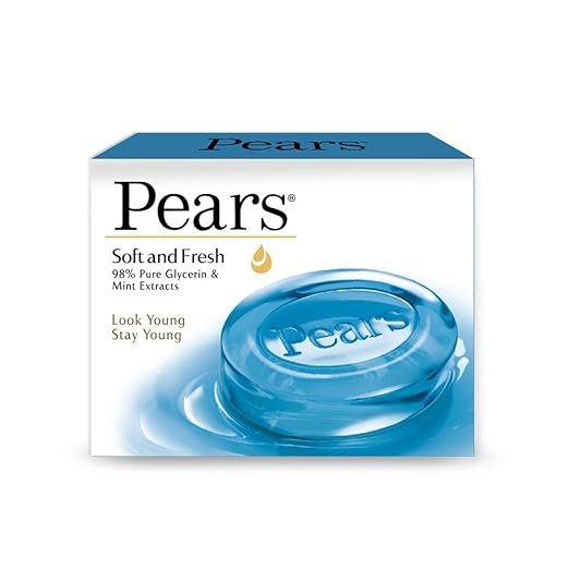 PEARS SOFT AND FRESH SOAP 125GM