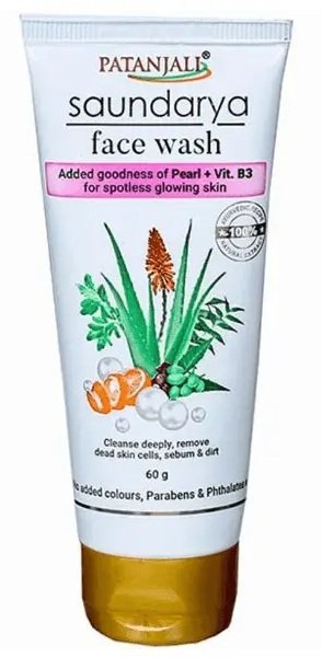 PATANJALI SAUNDARYA FACE WASH 60GM