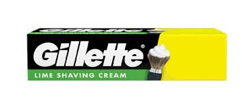 GILLETTE LIME SHAVING CREAM 70GM