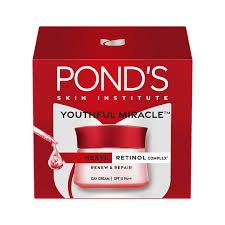 PONDS YOUTHFUL MIRACLE HEXYL RETINOL DAY CREAM 20GM