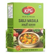 KPG SABJI MASALA 100GM