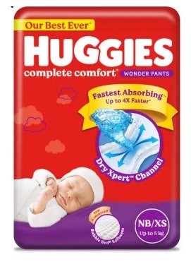 HUGGIES DIAPER PANT NB 17PCS