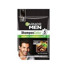 GARNIER MEN SHAMPOO HAIR COLOUR BLACK 1.0 10ML+10ML