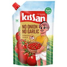 KISSAN NO ONION NO GARLIC TOMATO SAUCE 415GM