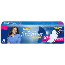STAYFREE SECURE XL PAD 6PCS