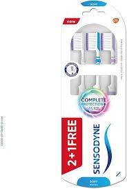 SENSODYNE COMPLETE PROTECTION PLUS TOOTHBRUSH 3PCS