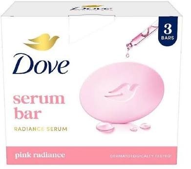 DOVE SERUM BAR PINK RADIANCE 125 GM 3 SET