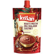 KISSAN KHATTI MEETHI IMLI KHAJOOR CHUTNEY  200 GM