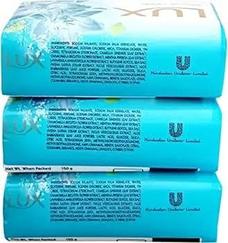 LUX FRESH GLOW SOAP 150G SET