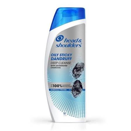 HEAD AND SHOULDERS OILY STICKY DANDRUFF SHAMPOO 340ML