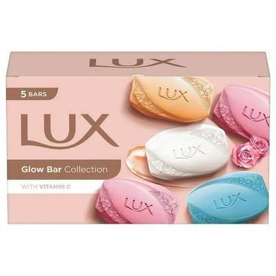 LUX GLOW SOAP WITH VITAMIN C 5PCS SET