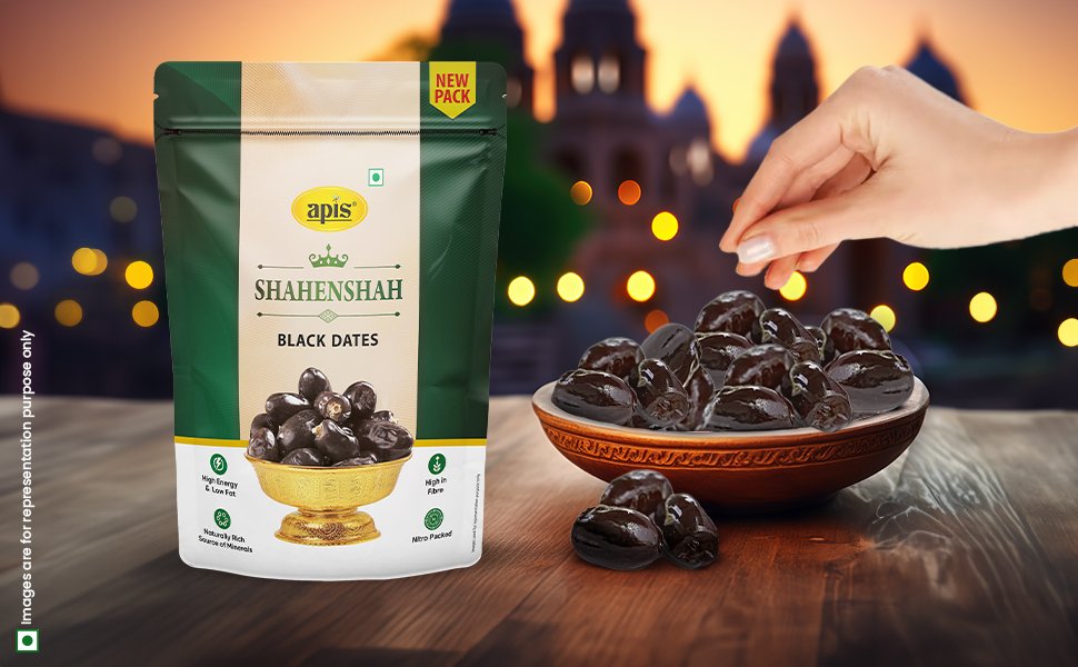 APIS SHAHENSHAH BLACK DATES 500G - Photo 3